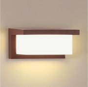 Brilagi - Kültéri fali lámpa BRICKY 1xE27/60W/230V barna IP54