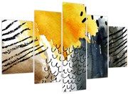 Kép - Absztrakt akvarell (150x105 cm)