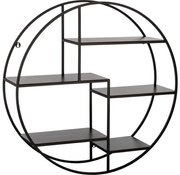 Eglo 424781 - Fali polc KENINGAU 26x90 cm fekete