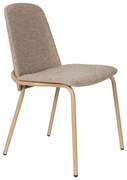 Bézs étkezőszék szett 2 db-os Clip – Zuiver