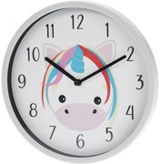 Egyszarvú gyerek falióra, 22 cm