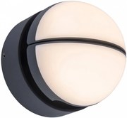 Lutec Eklips kültéri falilámpa, 13W LED, 3000K, 1000 lm, IP54