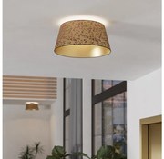 Eglo 390291 - Mennyezeti lámpa CASTUERA 1xE27/25W/230V arany/rózsaszín