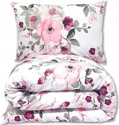 Pamut Ágyneműhuzat Lengyel Vastag Pamut 220x200 cm +2x 70X80 levél