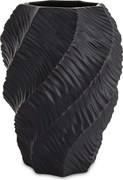Váza Modern Matt Fekete Alacsony Eredeti Stílusos Hálószoba Nappali
