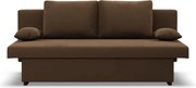 Sony kanapé, szövet anyag, bonell töltet, barna