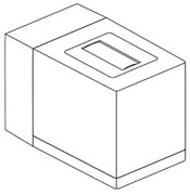 Voss kültéri falra simuló lámpa