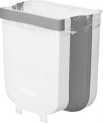 Hulladékgyűjtő Kosár Konyhai Szemetes Összecsukható Bio Tároló Fehér Függesztett