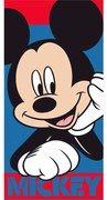 Disney Mickey Smile fürdőlepedő, strand törölköző 70x140cm (Fast Dry)