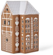 Kerámia gyertyatartó teamécseshez Gingerbread Lighthouse – Kähler Design