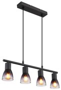 Globo SATELLA 54312-4H függeszték, 4x25W E14