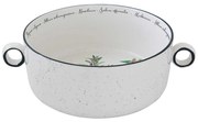 Porcelán fűszernövényes tál füllel 20 cm Herbarium