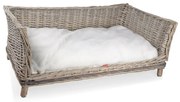 Tommi Wicker kanapé kutyák számára Provence, 90 x54 x 35 cm