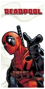 Deadpool Finger gun fürdőlepedő, strand törölköző 70x140cm (Fast Dry)