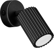 Sollux SL.1579 - Fali spotlámpa KARBON 1xGU10/10W/230V fekete
