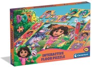 Dóra, a felfedező Adventure interaktív 24 db-os puzzle Clementoni