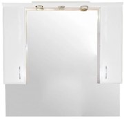 Bianca Plus 105 felsőszekrény, magasfényű fehér színben