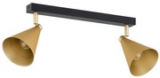 Argon 7149 - Spotlámpa LUCINDA 2xE14/7W/230V arany