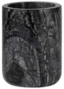 Fekete márvány fogkefetartó pohár Marble – Mette Ditmer Denmark