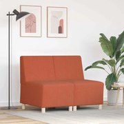 Karfa Nélküli Modularis Kanapé Egység 2 pcs Narancssárga