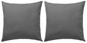 2 db szürke kültéri párna 45 x 45 cm