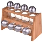 Despacito bambusz állvány 8 fűszertartóval - Bambum