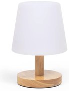 Natúr színű LED szabályozható asztali lámpa (magasság 22 cm) Ambar – Kave Home