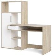 Felix Plus íróasztal, sonoma tölgy / fehér