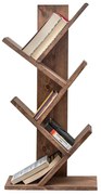 Cemo Wooden Walnut könyvespolc