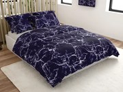 TEMPESTA lila pamut ágyneműhuzat Ágyneműhuzat mérete: 70 x 90 cm | 140 x 200 cm