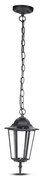 Kültéri csillár láncon 1xE27/40W/230V IP44 fekete