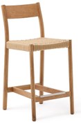 Natúr színű tölgyfa bárszék (ülésmagasság 65 cm) Yalia – Kave Home