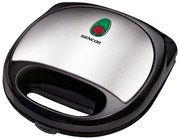 Sencor - Szendvicssütő 700W/230V fekete/ezüst