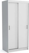 Coni 120 cm, fehér gardróbszekrény Fehér