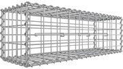 Gabion kosár, fém gabion ketrec 100 x 30 x 30 cm