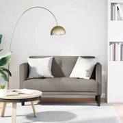 tópszínű szövet loveseat kanapé 111 cm