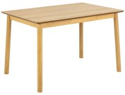 Étkezőasztal tölgyfa dekorral 80x120 cm Barlow – Actona