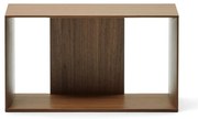 Natúr színű moduláris polcrendszer diófa dekorral 67x38 cm Litto – Kave Home