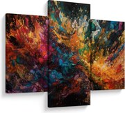 Kép - Színes absztrakció II. (90x60 cm)