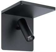 Eglo 67563 - LED Fali lámpa polccal CIGLIE LED/8,1W/230V fekete