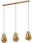 Eglo 43228 - Csillár zsinóron CHIAVICA 3xE27/28W/230V