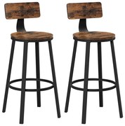 Bárszék AVEN barna/fekete