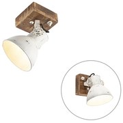 Ipari reflektor lámpa fehér mangófa bázissal 18 cm - Mangoes