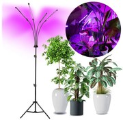 Kobi LED Dimmelhető állólámpa növények termesztésére VITARO 4xLED/7,5W/230V fekete KDSN00000086