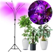 LED Dimmelhető állólámpa növények termesztésére VITARO 4xLED/7,5W/230V fekete