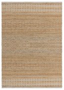 Natúr színű kézi szövésű jutakeverék szőnyeg 200x290 cm Asher Natural – Asiatic Carpets