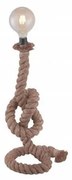 Leuchten Direkt 15480-18 - Asztali lámpa ROPE 1xE27/60W/230V