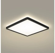 Brilagi - LED Fürdőszobai lámpa ULTRA SLIM LED/24W/230V 42x42 cm fekete IP54