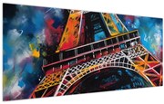 Kép - Az Eiffel-torony festménye II. (120x50 cm)