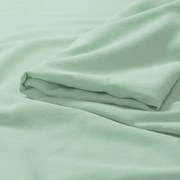 Goldea természetes lenvászon keverék - világos menta 300 cm